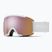 Ski goggles Smith Squad S2 white vapor/chromapop everyday rose gold mirror