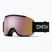 Ski goggles Smith Squad S2 black/chromapop everyday rose gold mirror