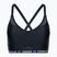 Under Armour Crossback Low black/white training bra