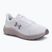 Women's running shoes Under Armour Charged Pursuit 4 white/white/purple prime