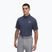 Men's polo shirt Under Armour Tee To Green Pique Polo downpour gray/white