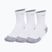 Socks Under Armour Velociti Run Cushion 3 pairs white/white/reflective