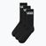 Socks Vans Classic Crew 3 pairs rox black