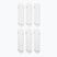 Socks  Jordan Everyday Cushioned Crew 6 pairs white/black