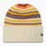 Women's winter beanie New Era Rail Isle Cuff Knit Beanie light beige