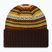 Women's winter beanie New Era Rail Isle Cuff Knit Beanie dark brown