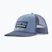 Baseball cap Patagonia P-6 Logo LoPro Trucker barnacle blue