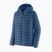 Men's down jacket Patagonia Down Sweater Hoody clement blue