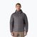 Men's down jacket Patagonia Down Sweater Hoody forge grey w/forge grey