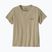 Women's T-shirt Patagonia P-6 Logo Responsibili-Tee pumice