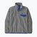 Men's Patagonia LW Synch Snap-T P / O nickel w / clement blue trekking sweatshirt
