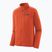 Men's fleece sweatshirt Patagonia R1 Hybrid coal orange