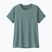 Women's T-shirt Patagonia Capilene Cool Daily Shirt - Boardshort Logo blue sage/light blue sage x-dye