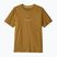 Men's T-shirt Patagonia '95 Oval Logo bobcat brown/sunshine