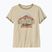 Women's T-shirt Patagonia Great Waves Ringer Tee undyed natural