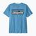 Men's T-shirt Patagonia P-6 Logo shore blue