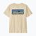 Men's T-shirt Patagonia P-6 Logo undyed natural