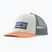 Baseball cap Patagonia P-6 Logo LoPro Trucker white w/peach sherbet