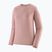 Women's thermal sweatshirt Patagonia Capilene Lightweight Crew fuzzy mauve