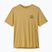 Men's T-shirt Patagonia Cap Cool Daily Great Waves limestone yellow - light limestone yellow x-dye