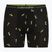 Men's thermal boxer briefs icebreaker Anatomica Snow Day black/peridot/aop