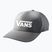 Baseball cap Vans Drop V Logo Snapback cement heather