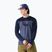 Men's thermal sweatshirt Smartwool Classic Thermal Merino Base Layer Colorblock Crew Boxed deep navy/nightfall