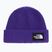 Winter hat The North Face Salty Lined peak purple