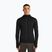 Men's trekking sweatshirt Icebreaker Merino 300 Realfleece Descender Zip Hoodie black