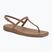 Women's sandals Crocs Miami Thong Flip milk chocolate