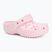 Crocs Classic Floral Cutout Clog Kids Toddler flip flops pink milk
