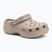 Women's slides Crocs Classic Platform Clog taupe