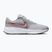 Men's running shoes Nike Run Defy wolf grey / bright crimson / black / white