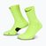 Socks Nike Running Midweight Crew volt/black/black