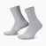 Socks Nike Running Midweight Crew light smoke grey/pure platinum/white