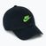 Baseball cap Nike Club Unstructured Futura Wash black/mean green