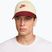 Baseball cap Nike Club Unstructured Futura Wash light khaki/team crimson/team crimson