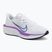 Women's running shoes Nike Quest 6 white/black/bright violet/sapphire