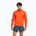 Men's running sweatshirt HOKA GlideTech Quarter Zip lava