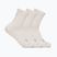 Socks HOKA Quarter Run Sock 3-Pack white/white/white