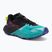 Women's running shoes HOKA Speedgoat 7 black/electric aqua