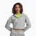 Women's sweatshirt Under Armour Rival Fleece Piped HZ Hoodie mod gray light heather/white