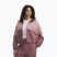 Women's jacket Under Armour Rival Woven Hoody maroon mist tourmaline pink/maroon mist