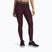 Women's training leggings Under Armour ColdGear Textured dark maroon/fuchsia dusk/white