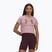 Women's training T-shirt Under Armour Rival Logo tourmaline pink/maroon mist