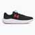 Men's running shoes Under Armour Charged Surge 4 black/anthracite/racer red