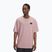 Men's T-shirt Under Armour Woven Label Heavyweight tourmaline pink/black