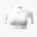 Women's training T-shirt Under Armour HeatGear Crop Mock white/halo gray