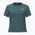 Women's training T-shirt Under Armour Tech Wordmark Tape rack green/black/white