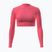 Women's training longsleeve Under Armour HeatGear Crop Mock bittersweet pink/posh pink
